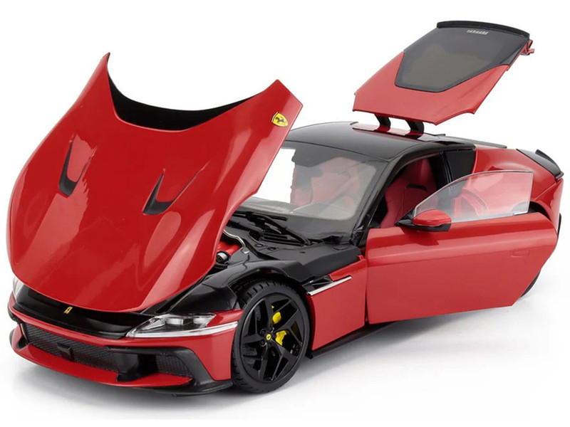 Toy car and model set